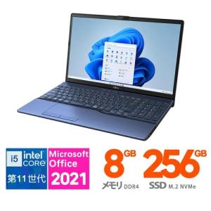 富士通 ノートパソコン Office搭載 新品 同様 windows11 Blu-ray