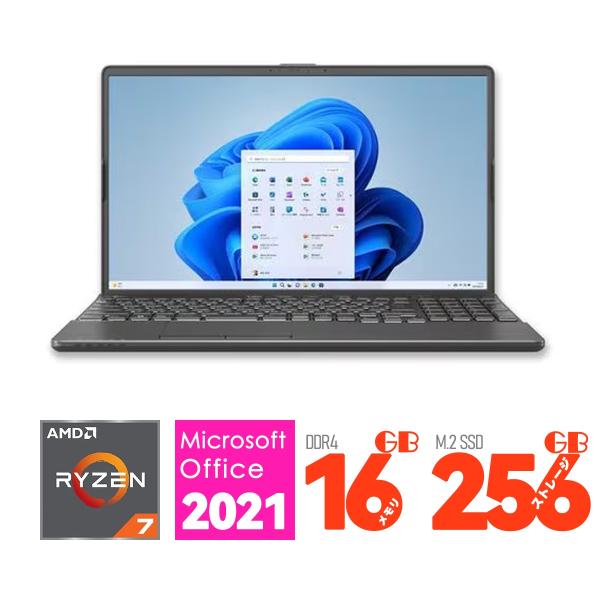 富士通 ノートパソコン 15.6 型 FMV LIFEBOOK FMVA50THBY AMD Ryz...