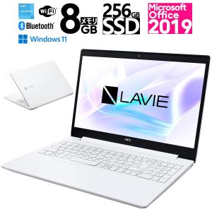 新品 NEC 15.6型 LAVIE Direct N15 Celeron・8GBメモリ・256GB SSD ノートパソコン,ノートPC Windows 11 Wi-Fi Webカメラ Bluetooth Office2021