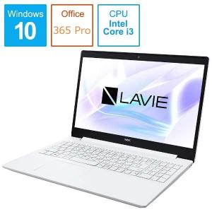 office付き NEC LAVIE Note Standard PC-NS300N2W-H6 カームホワイト Core i3/4GB/500GB/Windows 10 office付き PC-N1535BA 特集