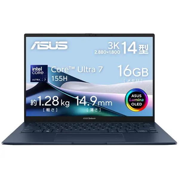 ASUS ノートパソコン 14型 Zenbook OLED UX3405MA-TU7161WSBL[...