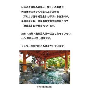 クリスタルウォーター りょう泉はやぶさ温泉水ラ...の詳細画像2