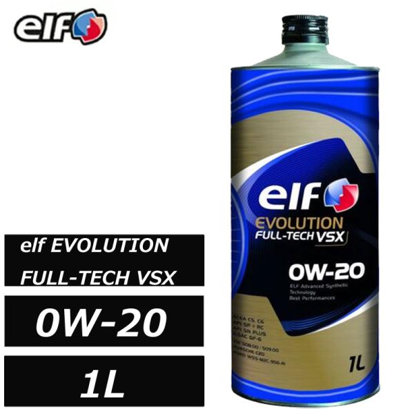 当社在庫あり 全化学合成油 エルフ エボリューション フルテック VSX 0W-20 0W20 SN...