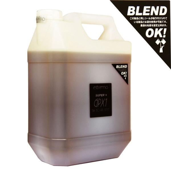 アタックレーシング エストレモ SUPER GPX1 5W-30 5W30 SN/CF 4L エンジ...