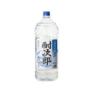 送料無料 酎次郎　甲類焼酎　25度　4000ml(4L)ペット　1ケース(4本)（※東北は別途送料必要）