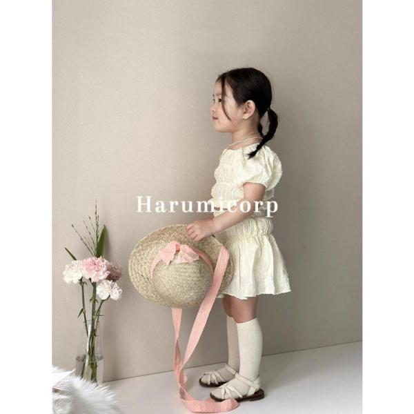 セットアップ キッズ 半袖 ベビー服 上下セット 女の子 tシャツ カットソー 子供服 スカート夏 ...