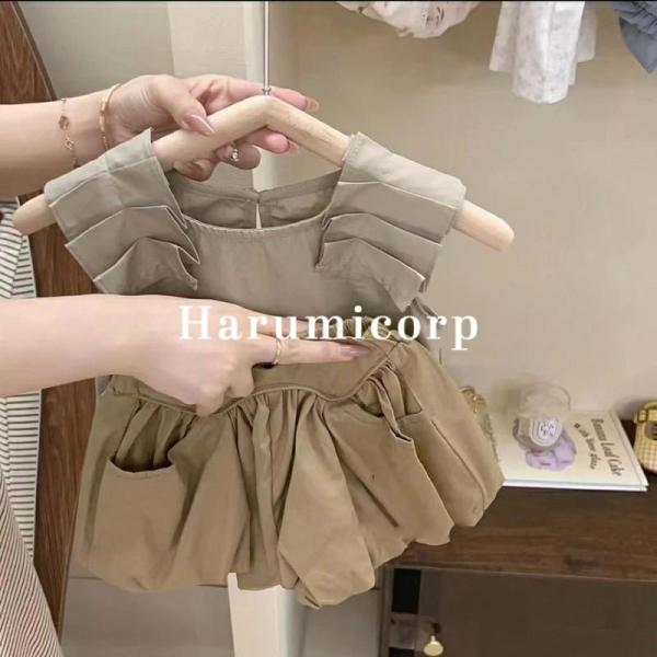 セットアップ キッズ ベビー服 女の子 子供服 シャツ ショートパンツ 韓国こども服 夏服 おしゃれ...