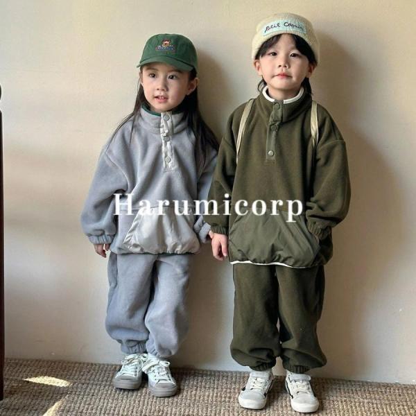 子供 ジャージ上下 男の子 女の子 キッズ セットアップ もこもこ ジャージ 上下 ジュニア 赤ちゃ...