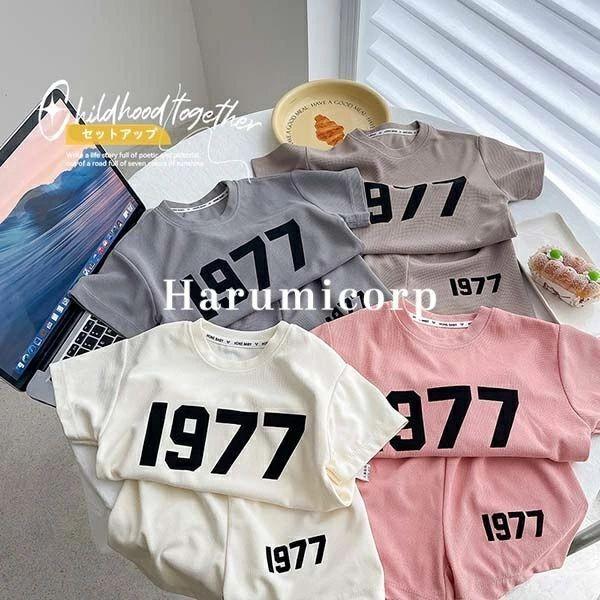 キッズ ジャージ 半袖 上下 セット 子供服 女の子 男の子 tシャツ ハーフパンツ セットアップ ...