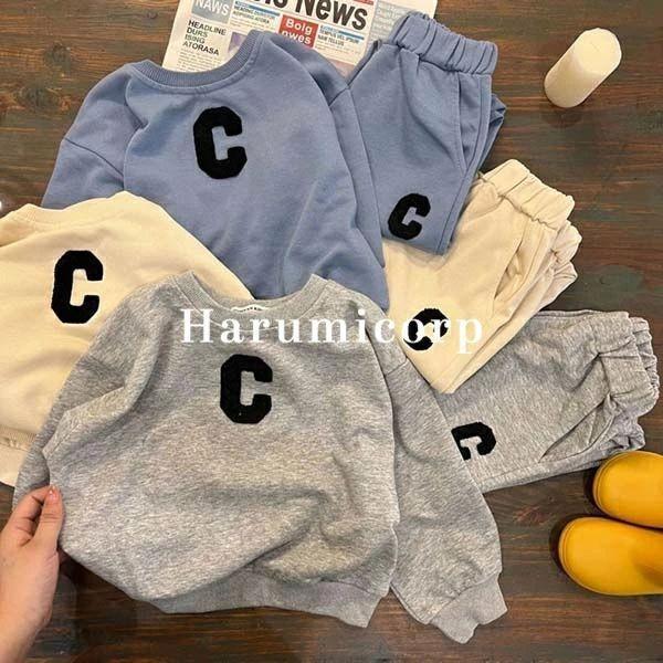 セットアップ キッズ 子供服 男の子 女の子 Tシャツ 長袖 ロングパンツ おしゃれ 可愛い ベビー...