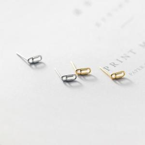 ピアス クリップ 小さい シンプル 軟骨 金属アレルギー シルバー 小さめ ミニ シルバー925 アレルギー対応 20G 仕事用｜rysshop