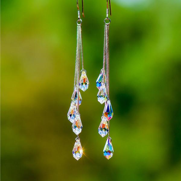 ピアス 雫 ドロップ 滴 シルバー フック 20G 仕事用 揺れる シンプルピアス ゆらゆら フック...