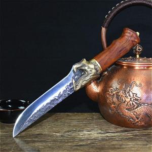 正広 包丁 チョッパーナイフ 14cm (140mm) 関の刃物 MV黒合板