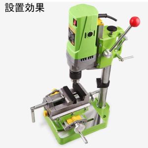 3クロススライドドリルプレスバイスフラットトング2ウェイX-Yベンチクランプ