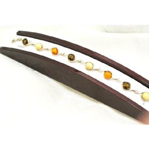 琥珀 コハク アンバー ブレスレット 腕輪 さざれ型パーツ : 横浜中華街