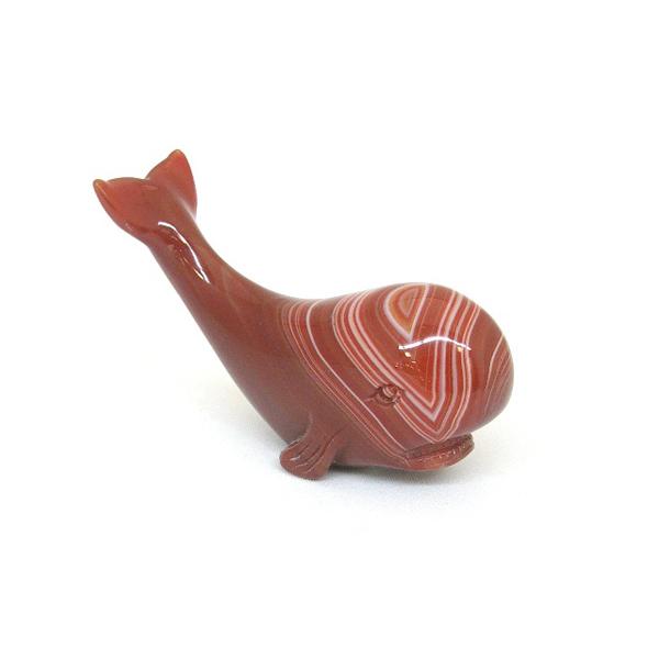 開運 勉強運アップ 風水グッズ クジラ めのう置物 【現品限り】