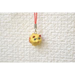 【メール便OK】 金ブタ 金の豚 ストラップ 根付け 樹脂製 招財