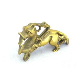 ヤアズ 睚眦 龍の七番目の子 銅製置物 3.5cm 魔除け 浄化