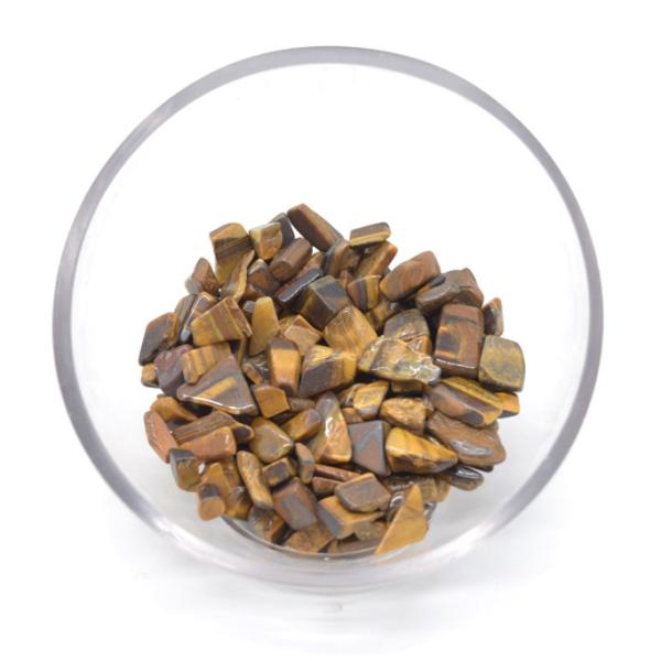 【メール便OK】 さざれ石 浄化  タイガーアイ 500g 大粒 天然石チップ 虎目石