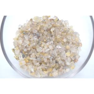 【メール便OK】 さざれ石 浄化 ルチルクオーツ 250g 小粒 金針水晶 天然石チップ 高級天然石