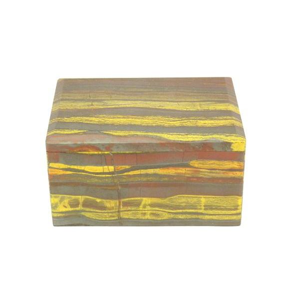 アイアンタイガー タイガーアイ 小物入れ 天然石製置物 パワーストーンオブジェ 雑貨