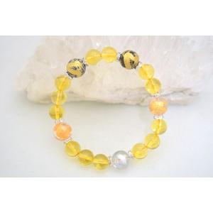 五つの龍 金彫り龍 魔除け 邪気祓い パワーストーンブレスレット