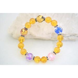 五つの鳳凰 カラー彫り鳳凰 平和 寿福 願望の実現 パワーストーンブレスレット