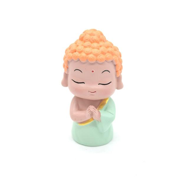 如来 仏陀 樹脂製置物 マスコット人形 6.5cm