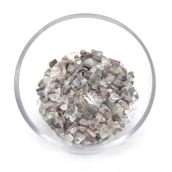 【メール便OK】  さざれ石 浄化 ガーデンクォーツ 500g 小粒 天然石チップ 庭園水晶