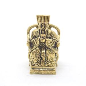 メール便OK】 象の置物 ゾウ 鼻下げ 金属製 ミニサイズ エレファント