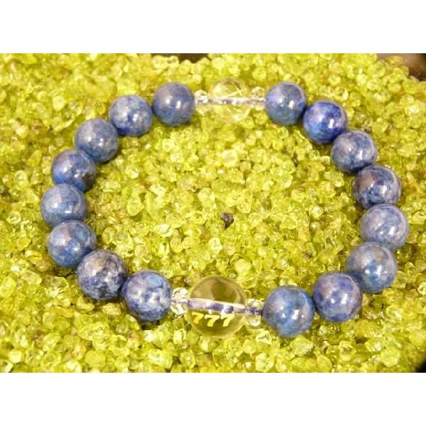 強運 ギャンブル運 777水晶 幸運 金運 ラピスラズリ 金針ルチル ブレス