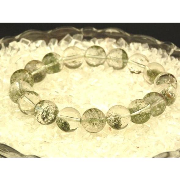 【仕事運up！順調にお金が入る♪】グリーンファントム（緑幽霊）【正財運】ブレスレット　【11mm】　...