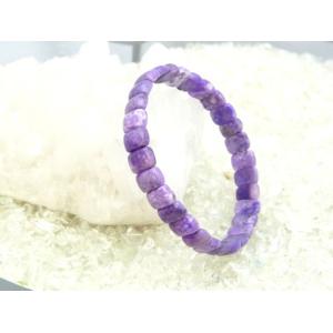 ブルーカルサイト 青方解石 天然石ブレスレット パワーストーン