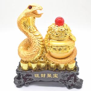 巳 蛇の置物 銅製 ヘビ コブラ : 横浜中華街龍 - 通販 - Yahoo