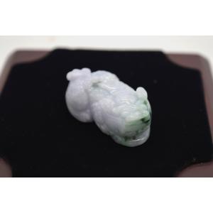 貔貅 翡翠 ジェイド ひすい  天然石 置物 4.5cm