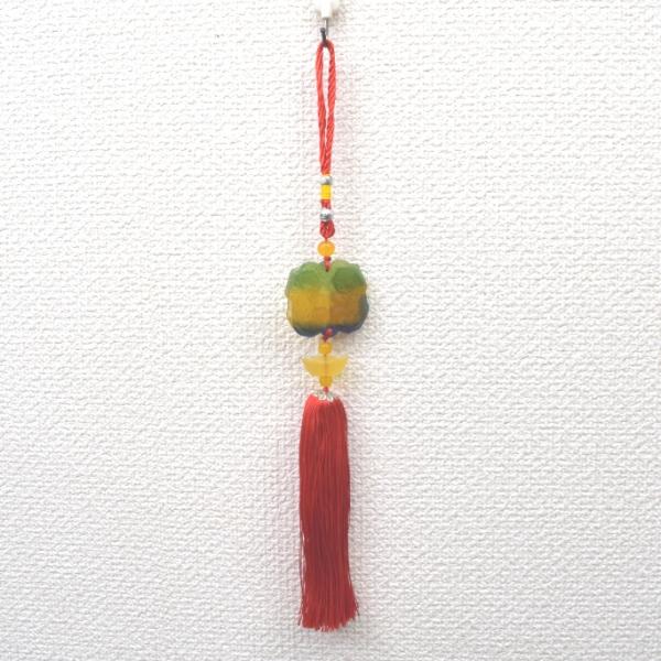 【メール便OK】 貔貅ペア 樹脂製雑貨 カラフル 吊るし物