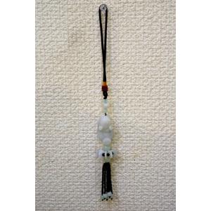 【メール便OK】 貔貅 翡翠 古銭 根付 吊るし物