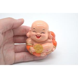 笑佛様 布袋 笑仏 古銭 樹脂製置物 カラフル...の詳細画像4