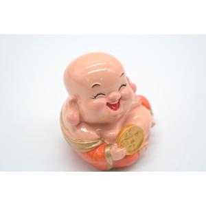 笑佛様 布袋 笑仏 古銭 樹脂製置物 カラフル...の詳細画像5