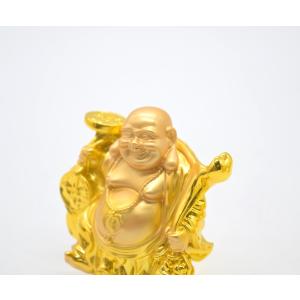 布袋様 置物 笑佛 笑い仏 古銭 如意棒 樹脂...の詳細画像5