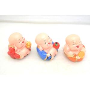 笑佛様 布袋 笑仏 りんご 元宝 古銭 樹脂製...の詳細画像2