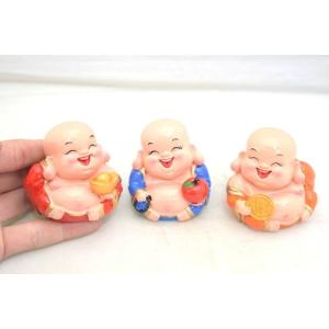 笑佛様 布袋 笑仏 りんご 元宝 古銭 樹脂製...の詳細画像3