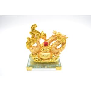 三清道祖 道徳天尊 神元始天尊 霊宝天尊 銅製置物 三柱セット 16cm