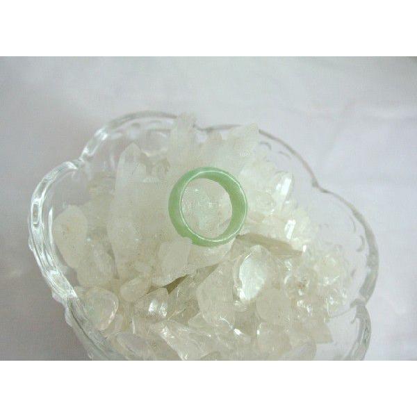 翡翠 ヒスイ ジェイド 指輪 天然石リング 17号