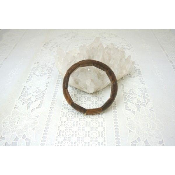 壇木 木製アクセサリー ブレスレット バングル型