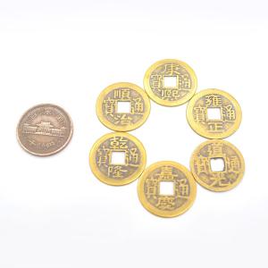 【メール便OK】 六帝銭 古銭セット 銅製 レプリカの詳細画像2