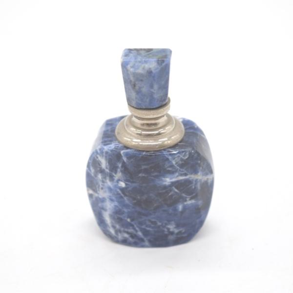 ソーダライト 香水瓶 天然石置物 1点もの