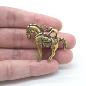 【メール便OK】 馬上猴 置物 縁起物 馬の上...の詳細画像5