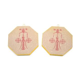 【メール便可】八卦鏡 凸面鏡 凹面鏡 2個セッ...の詳細画像1