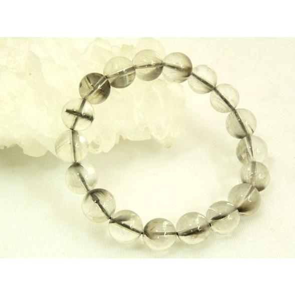 ルチルクォーツ プラチナタイチンルチル 太金針水晶  パワーストーン 天然石ブレスレット 腕輪 11...